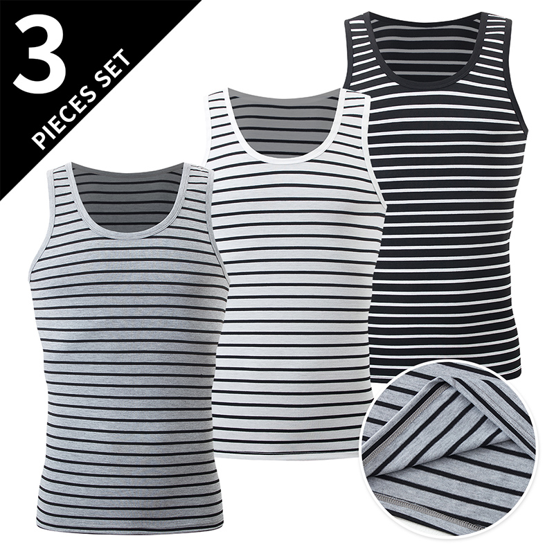 3-piece Men's Vest Youth Strip - Running Gear Youth recensione e prezzo