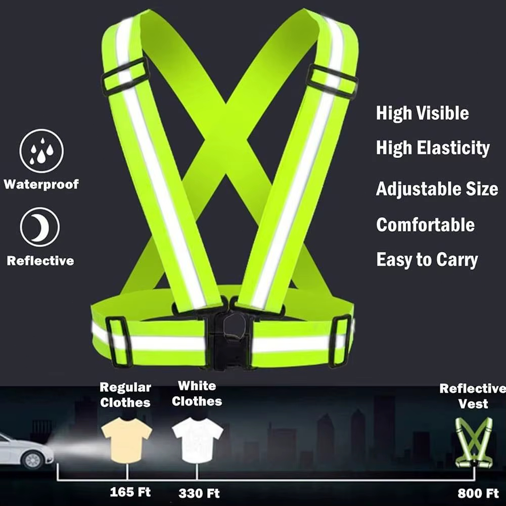High Visibility Reflective Saf - Running Gear Winter Men recensione e prezzo