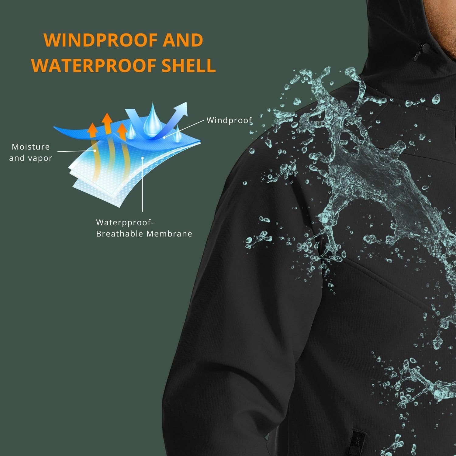 Wulibike winter cycling jacket - Running Gear Winter Men recensione e prezzo