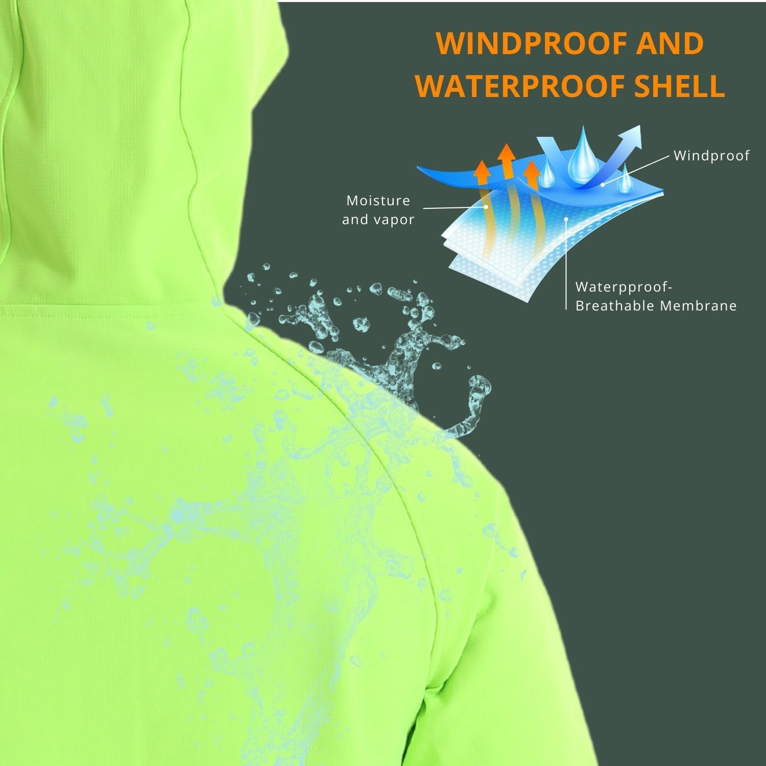 Wulibike Winter Cycling Jacket - Running Gear Winter Men recensione e prezzo