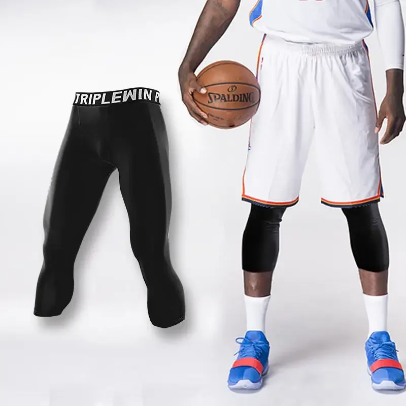 Men GYM Capri Running Tights P - Running Gear Men recensione e prezzo