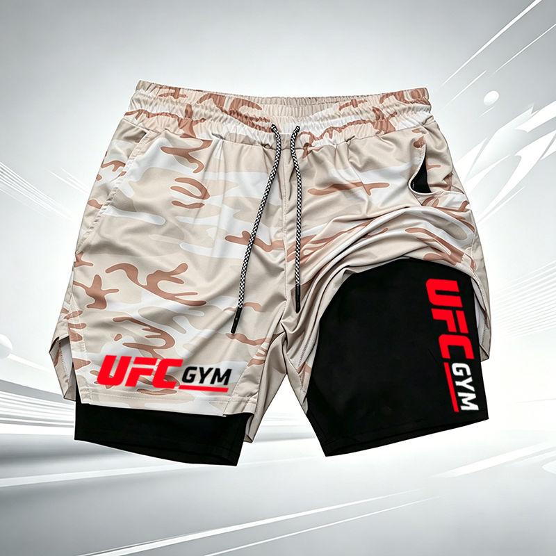 Summer men's printed UFC GYM 2 - Running Gear Men recensione e prezzo