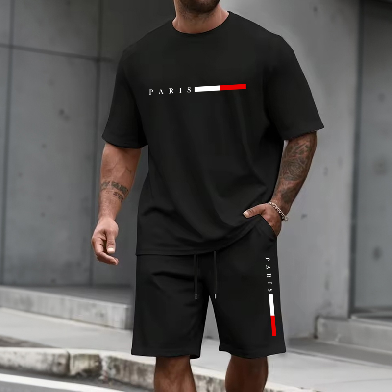 Men's Tracksuit 2 Piece  O-nec - Running Gear Men recensione e prezzo