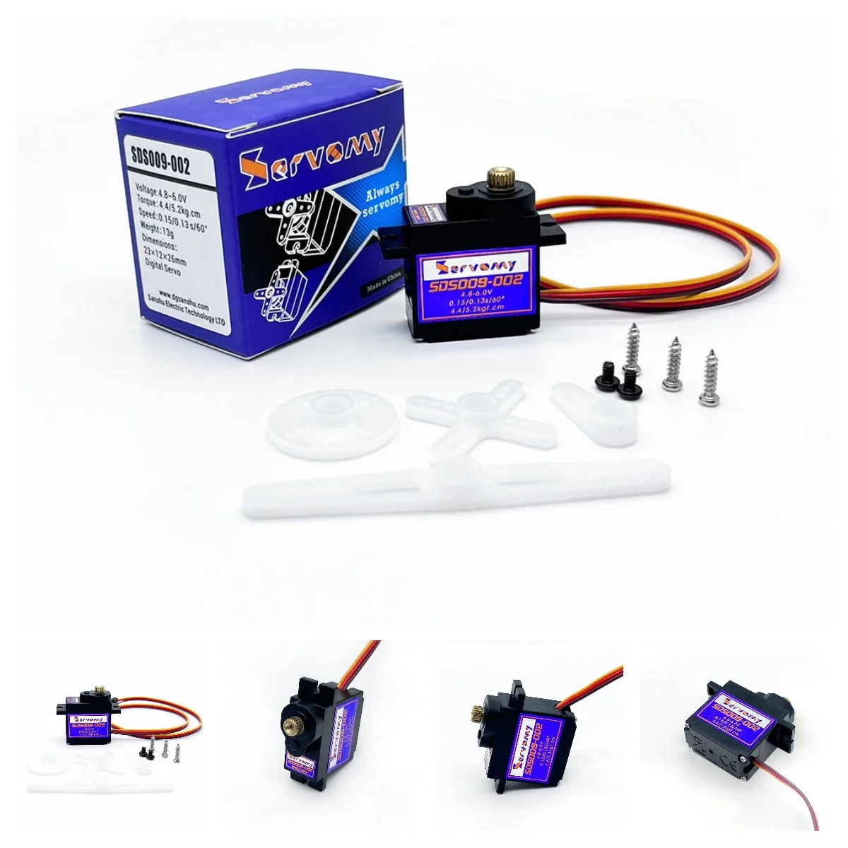 4pcs Servomy SDS009-02 9g Serv - Running Gear Car recensione e prezzo