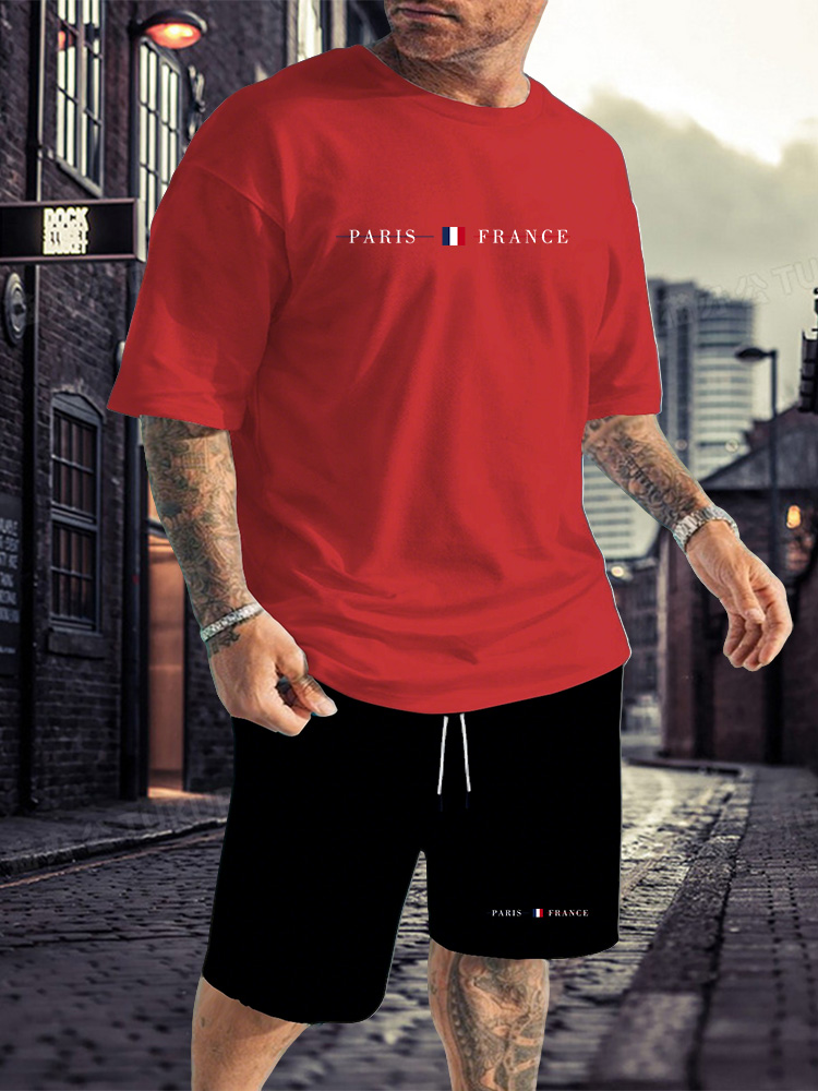 Men's Tracksuit 2 Piece O-neck - Running Gear Men recensione e prezzo