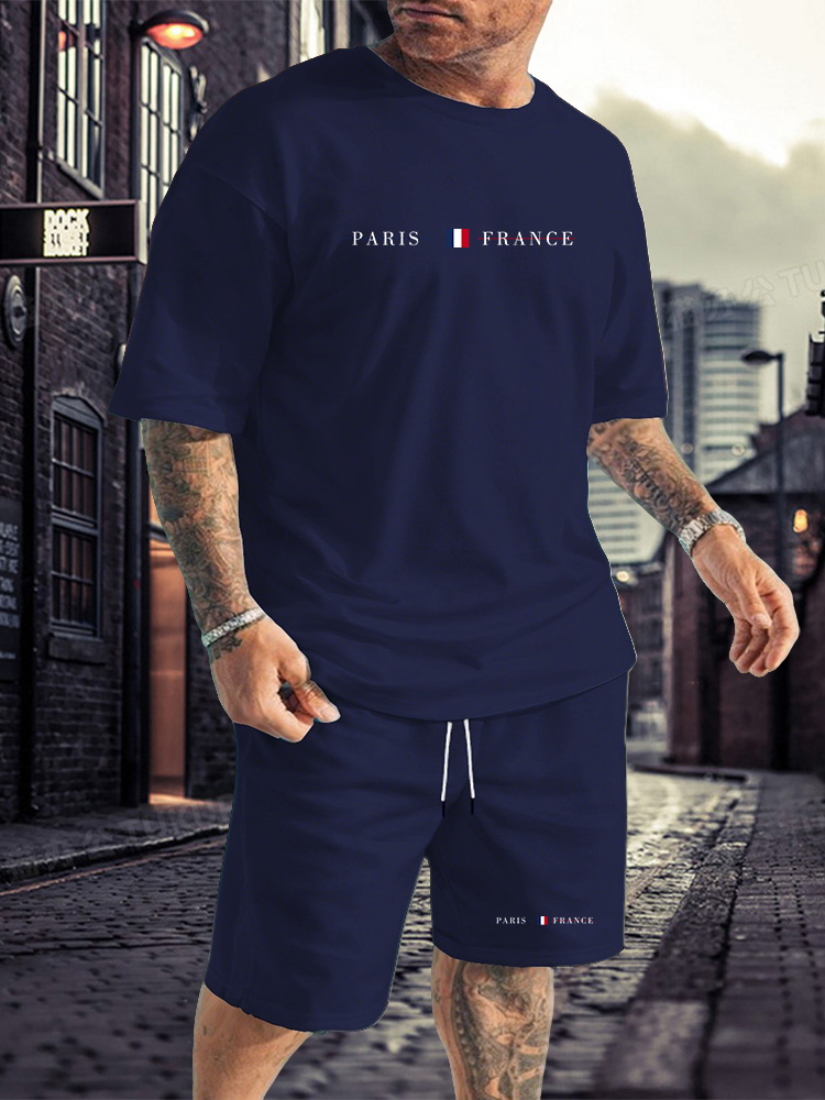 Men's Tracksuit 2 Piece O-neck - Running Gear Men recensione e prezzo